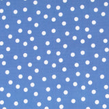 Lyocell Spandex Pois Bleu Electric 14mm - Ribes y Casals