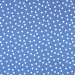 Lyocell Spandex Pois Bleu Electric 14mm - Ribes y Casals