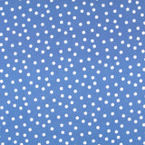 Lyocell Spandex Pois Bleu Electric 14mm - Ribes y Casals