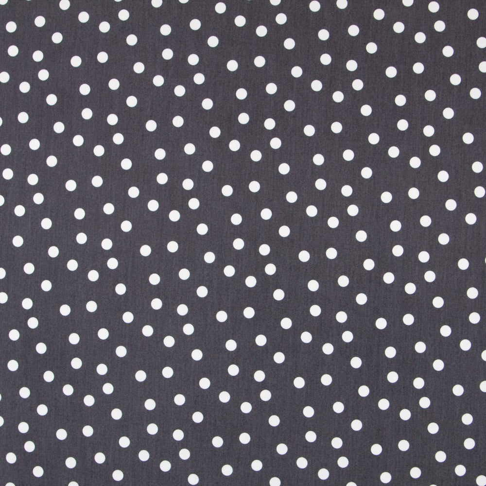 Lyocell Spandex Pois Noir 14mm - Ribes y Casals