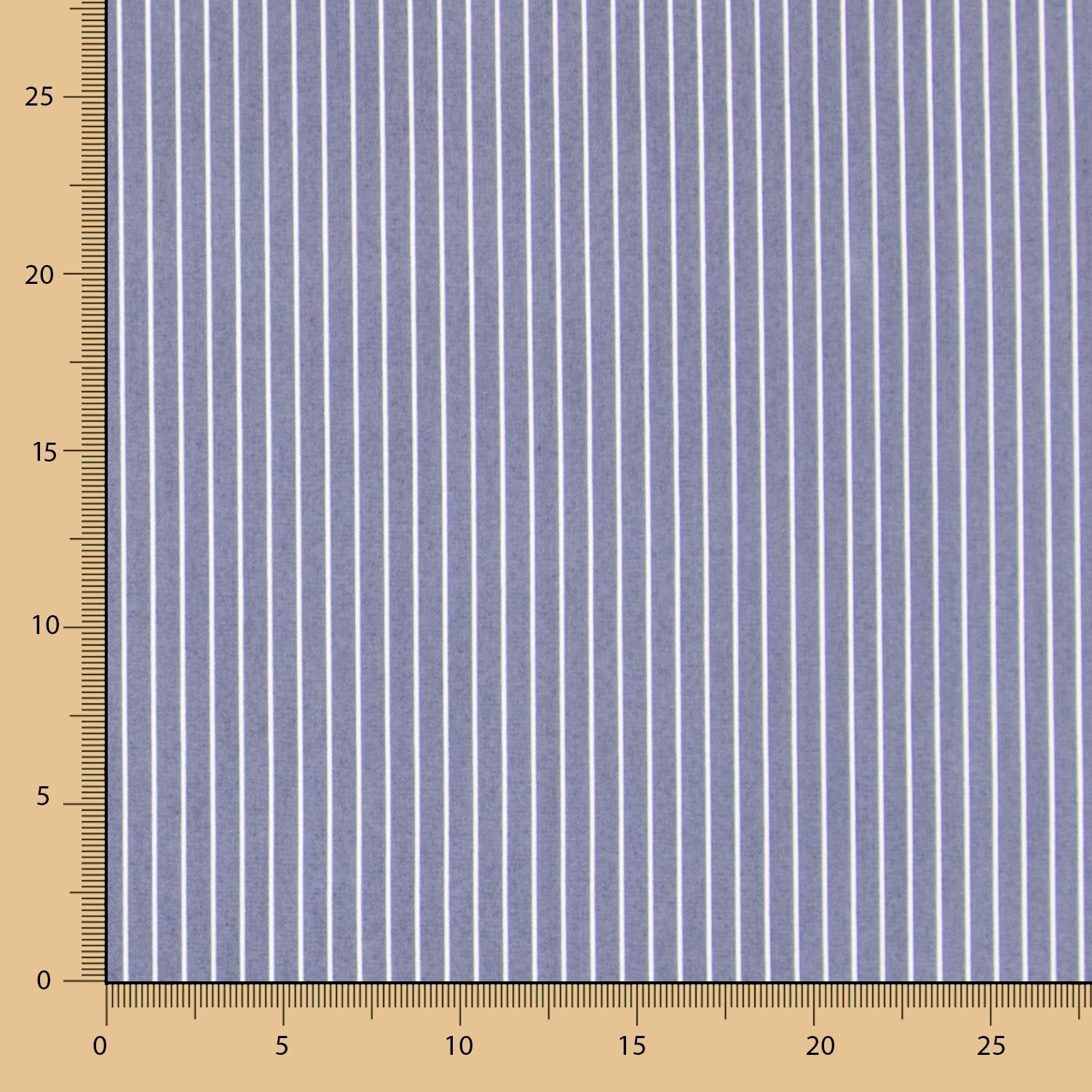 Lyocell Spandex Rayures Bleu - Ribes y Casals