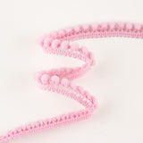 Pompons Mousse Mini Rose - Ribes y Casals