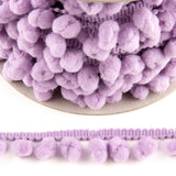 Pompons Mousse Maxi Lilas - Ribes y Casals