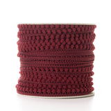 Pompons Mousse Mini Grenat - Ribes y Casals