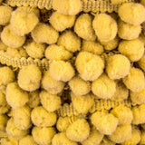 Pompons Mousse Maxi Jaune - Ribes y Casals