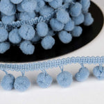 Pompons Mousse Maxi Bleu - Ribes y Casals