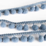 Pompons Mousse Maxi Bleu - Ribes y Casals