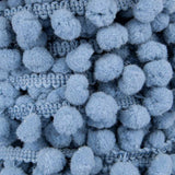 Pompons Mousse Maxi Bleu - Ribes y Casals