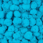 Pompons Mousse Maxi Bleu Turquoise - Ribes y Casals