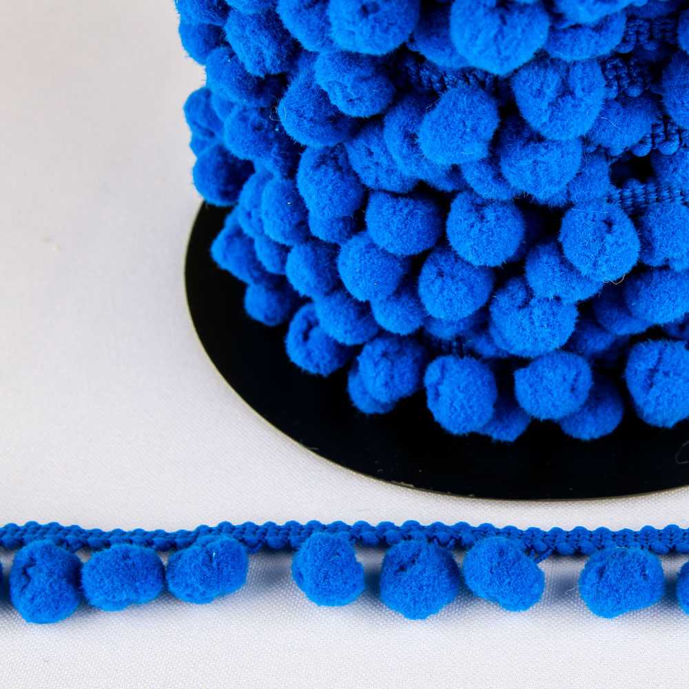 Pompons Mousse Maxi Bleu - Ribes y Casals