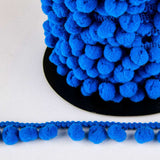 Pompons Mousse Maxi Bleu - Ribes y Casals