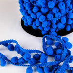 Pompons Mousse Maxi Bleu - Ribes y Casals