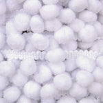 Pompons Mousse Maxi Blanc - Ribes y Casals