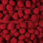 Pompons Mousse Maxi Grenat - Ribes y Casals