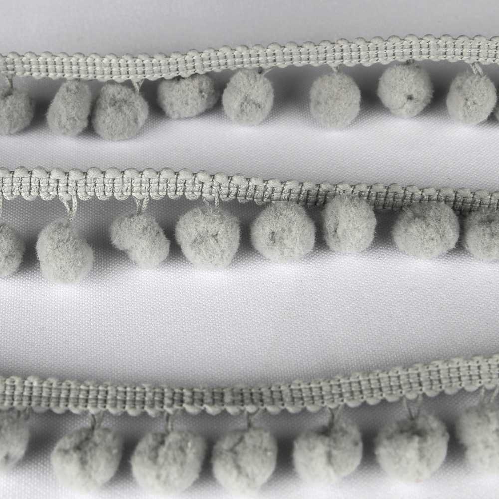 Pompons Mousse Maxi Gris - Ribes y Casals