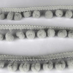 Pompons Mousse Maxi Gris - Ribes y Casals
