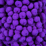 Pompons Mousse Maxi Purple - Ribes y Casals