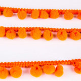 Pompons Mousse Maxi Orange - Ribes y Casals