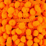Pompons Mousse Maxi Orange - Ribes y Casals
