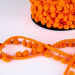 Pompons Mousse Maxi Orange - Ribes y Casals
