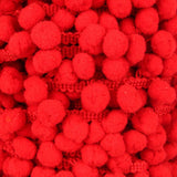 Pompons Mousse Maxi Rouge Rubi - Ribes y Casals