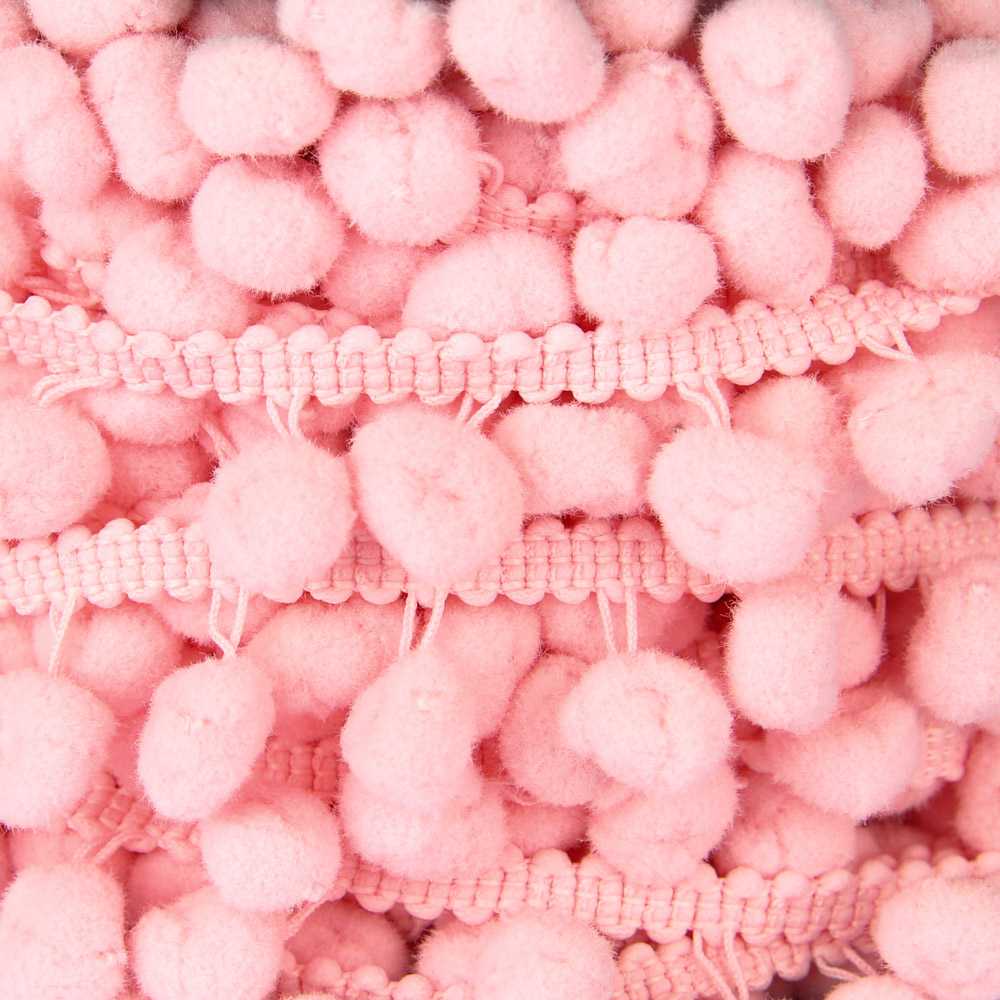 Pompons Mousse Maxi Rose Bebé - Ribes y Casals