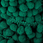 Pompons Mousse Maxi Vert Bouteille - Ribes y Casals