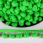 Pompons Mousse Maxi Vert - Ribes y Casals