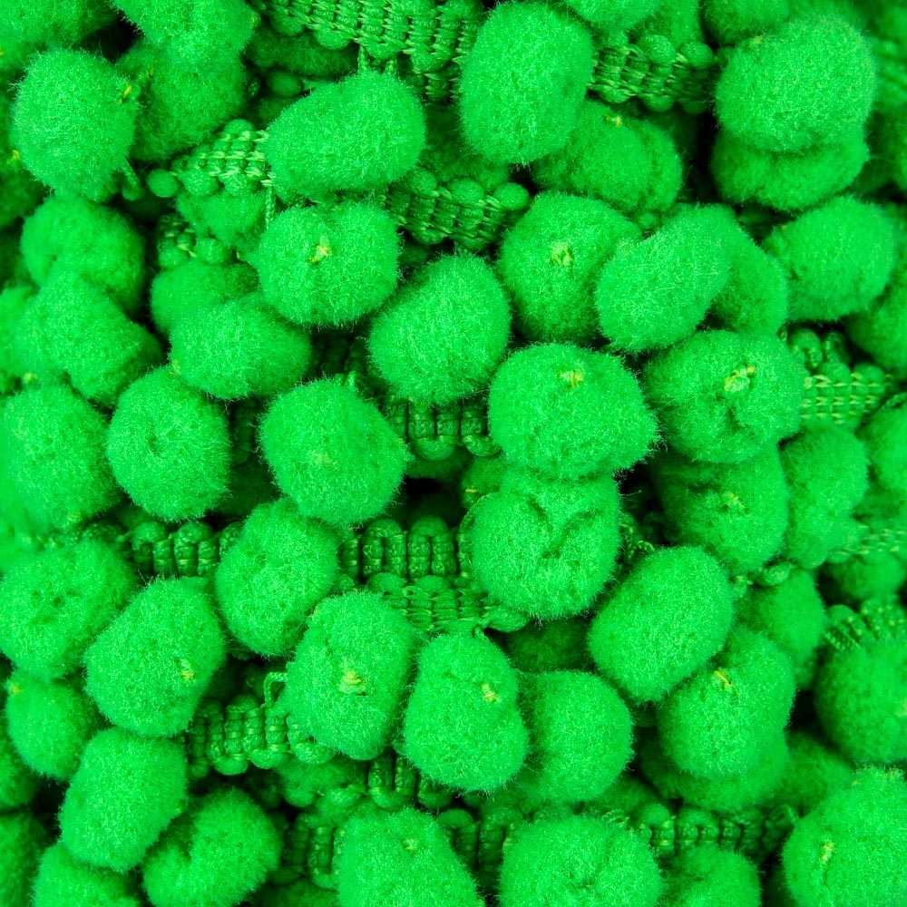 Pompons Mousse Maxi Vert - Ribes y Casals