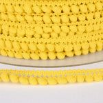 Pompons Mousse Mini Jaune - Ribes y Casals