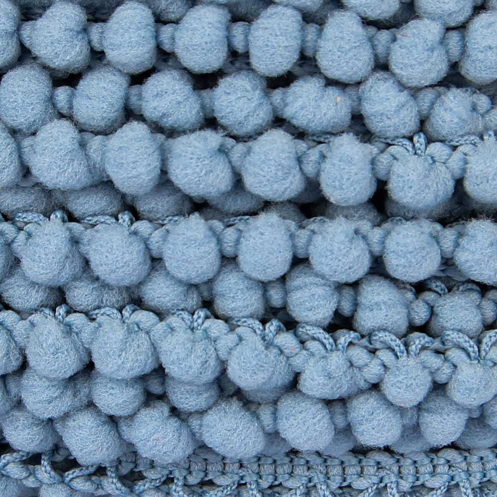 Pompons Mousse Mini Bleu - Ribes y Casals