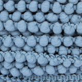 Pompons Mousse Mini Bleu - Ribes y Casals