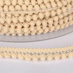 Pompons Mousse Mini Beige - Ribes y Casals