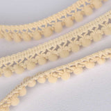 Pompons Mousse Mini Beige - Ribes y Casals