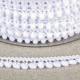 Pompons Mousse Mini Blanc - Ribes y Casals
