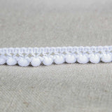 Pompons Mousse Mini Blanc - Ribes y Casals
