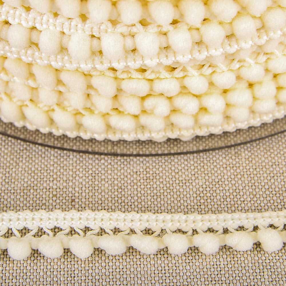 Pompons Mousse Mini Écru - Ribes y Casals