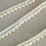 Pompons Mousse Mini Écru - Ribes y Casals