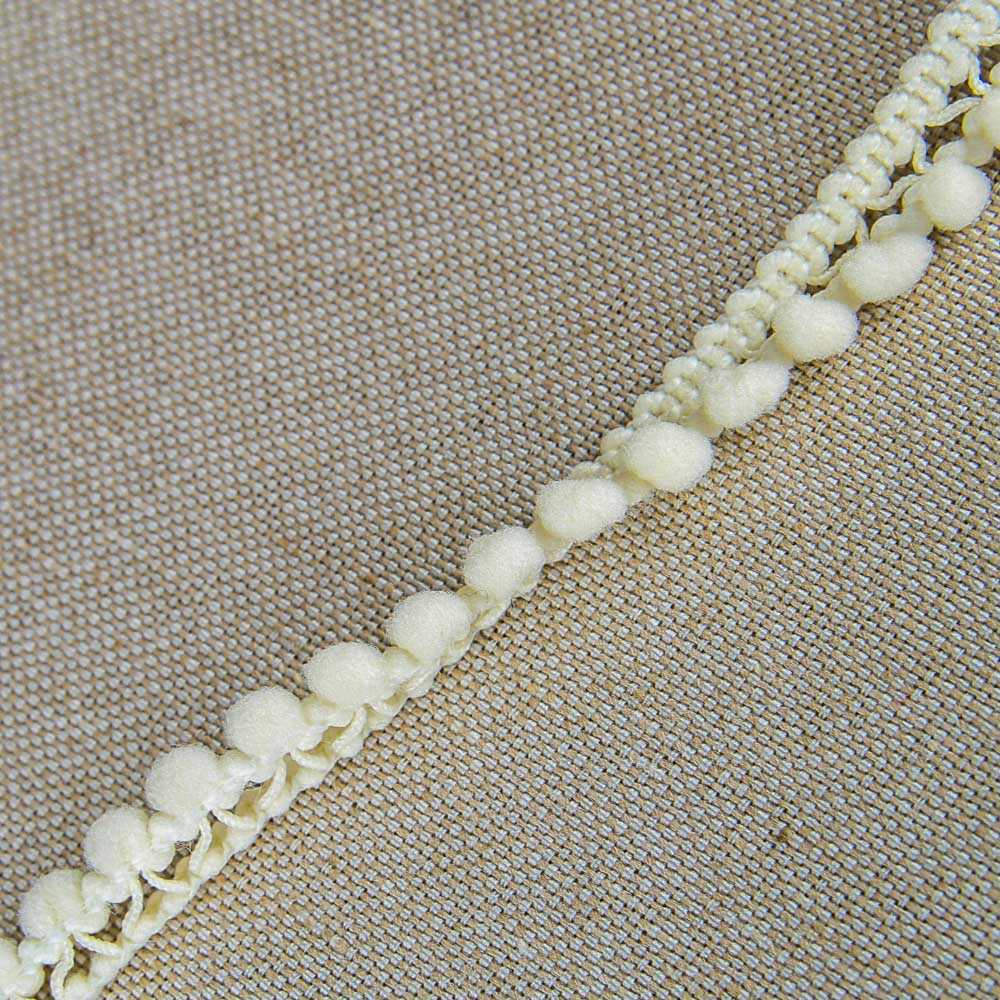 Pompons Mousse Mini Écru - Ribes y Casals