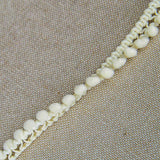 Pompons Mousse Mini Écru - Ribes y Casals