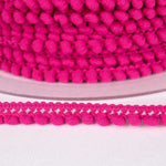 Pompons Mousse Mini Fuchsia - Ribes y Casals