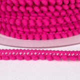 Pompons Mousse Mini Fuchsia - Ribes y Casals