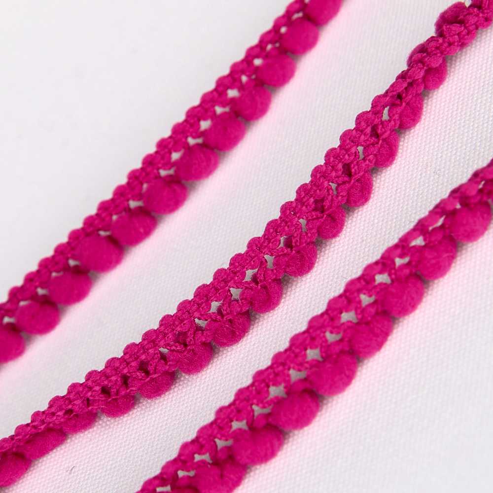 Pompons Mousse Mini Fuchsia - Ribes y Casals
