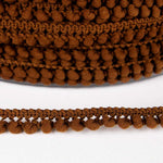 Pompons Mousse Mini Marron - Ribes y Casals