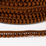 Pompons Mousse Mini Marron - Ribes y Casals
