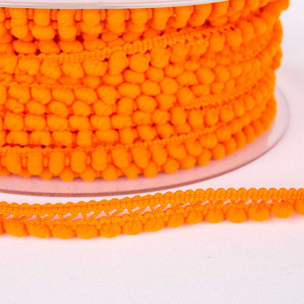 Pompons Mousse Mini Orange - Ribes y Casals