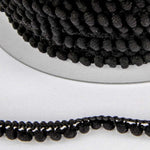 Pompons Mousse Mini Noir - Ribes y Casals