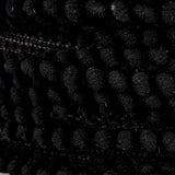 Pompons Mousse Mini Noir - Ribes y Casals