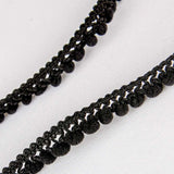 Pompons Mousse Mini Noir - Ribes y Casals