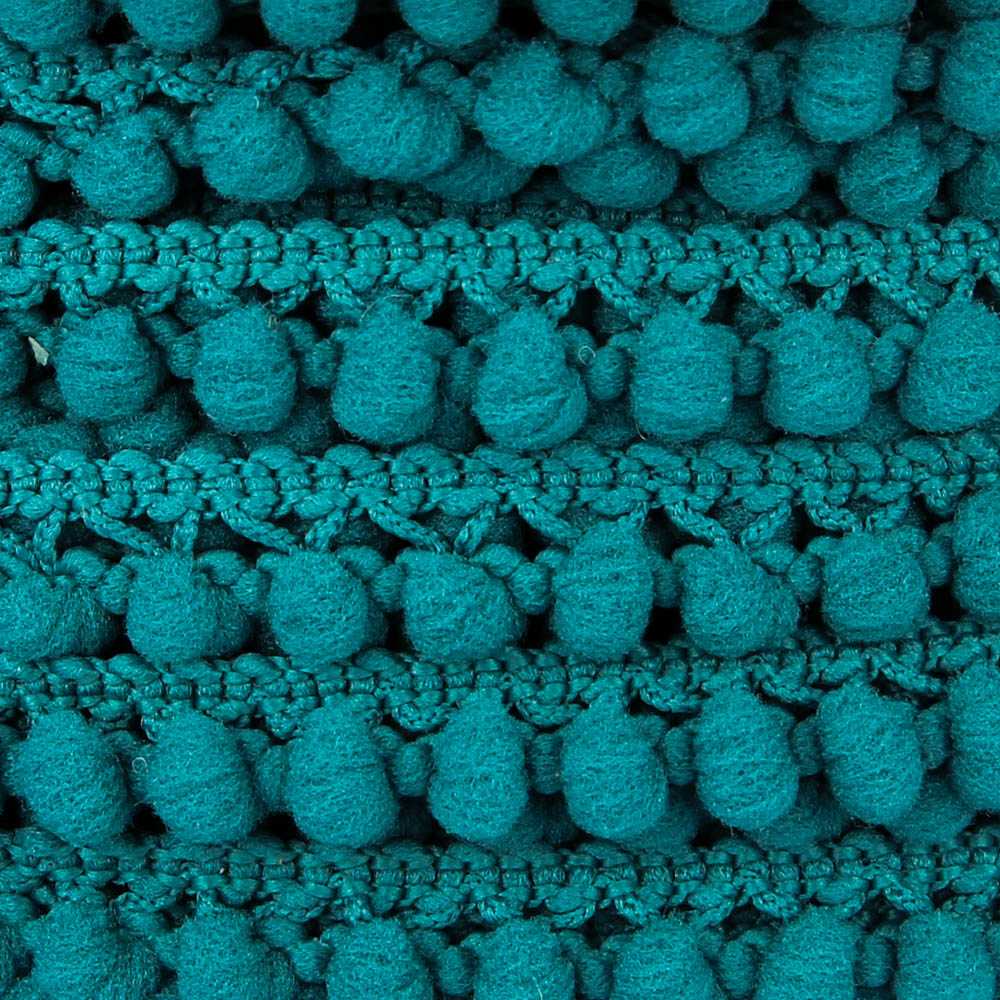 Pompons Mousse Mini Pétrole - Ribes y Casals